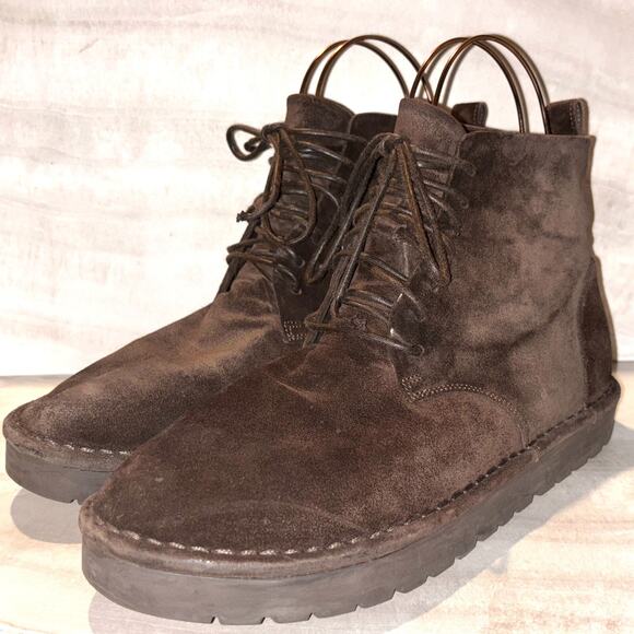 Marsell Italian Gomme Brown Suede Chukka Boots Men's Size EU 42.5 - US 9.5 - Picture 4 of 11